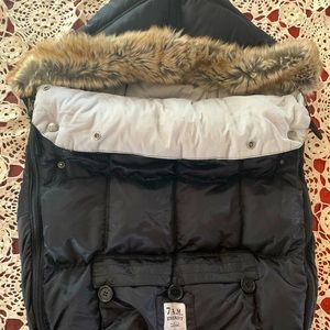 Baby car seat cover 7 am